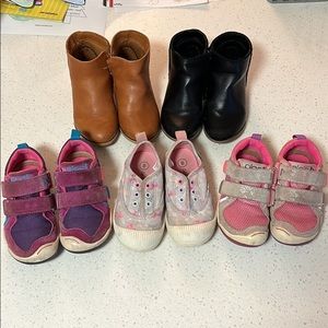 Toddler size 8 shoe lot